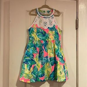 Lilly Pulitzer Girls Dress Size 7
